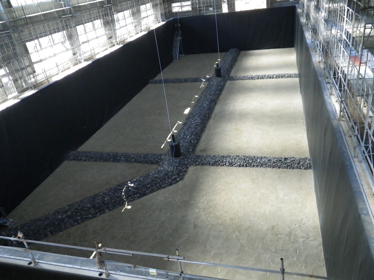 壱岐市一般廃棄物最終処分場 施設内